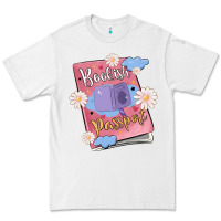 White bookish passport Premium Tee - MaliasSmallBusiness