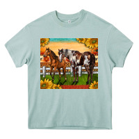 Arona Western Ranch Horses Heavy Core Tee - LillyAllenDesigns