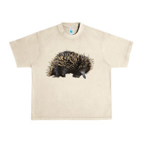 Sandshell short beaked echidna Urban Heavy Tee - LillyAllenDesigns