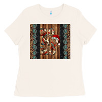 Bone ho ho ho western christmas Ladies Tee - Jasminsmagicworld
