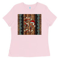 Ho Ho Ho Western Christmas Ladies Tee | Teevron