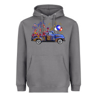 Storm Western Truck Fourth Of July Heavyweight Hoodie - FaDigitalArtStudio