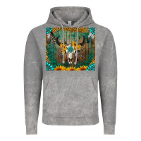 Cloud Rock boho bullskull Vintage Hoodie - RanaPortraitStore