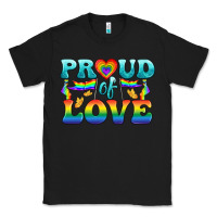 Black Lgbtq Proud Of Love Classic Tee - BundleAndBundleShop