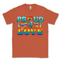 Copper Lgbtq Proud Of Love Classic Tee - BundleAndBundleShop