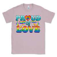Lilac Lgbtq Proud Of Love Classic Tee - BundleAndBundleShop