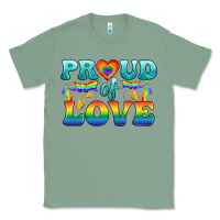 Sage Lgbtq Proud Of Love Classic Tee - BundleAndBundleShop