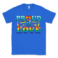 True Royal Lgbtq Proud Of Love Classic Tee - BundleAndBundleShop