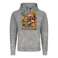 Cloud Rock Tis The Season Fall Football Truck Vintage Hoodie - BundleAndBundleShop