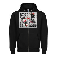 Black senior 2024 Zipper Hoodie - CowGirlArtShop