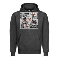 Charcoal Heather senior 2024 Zipper Hoodie - CowGirlArtShop