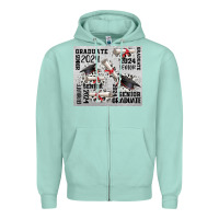 Seafoam senior 2024 Zipper Hoodie - CowGirlArtShop