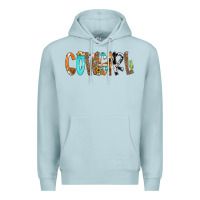 Blue Mist Cowgirl Min Premium Hoodie - CowCowDesign