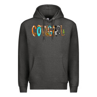 Charcoal Heather Cowgirl Min Premium Hoodie - CowCowDesign