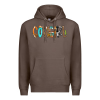 Coffee Cowgirl Min Premium Hoodie - CowCowDesign