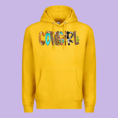 Cowgirl Min Premium Hoodie Designed By Cowcowdesign