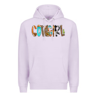 Lilac Cowgirl Min Premium Hoodie - CowCowDesign