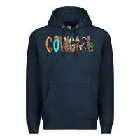 Navy Cowgirl Min Premium Hoodie - CowCowDesign