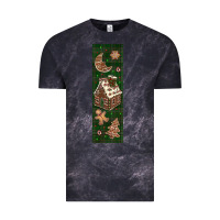 Cloud Black christmas pen wraps Vintage Tee - BundleAndBundleShop