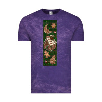 Cloud Purple christmas pen wraps Vintage Tee - BundleAndBundleShop