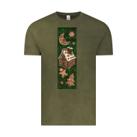 Vintage Olive christmas pen wraps Vintage Tee - BundleAndBundleShop
