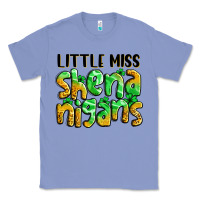 Colony Blue little miss shenanigans St. Patrick's Classic Tee - LillyAllenDesigns