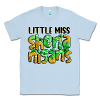 Dusty Blue little miss shenanigans St. Patrick's Classic Tee - LillyAllenDesigns