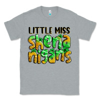 Heather Grey little miss shenanigans St. Patrick's Classic Tee - LillyAllenDesigns