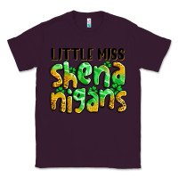 Plum little miss shenanigans St. Patrick's Classic Tee - LillyAllenDesigns