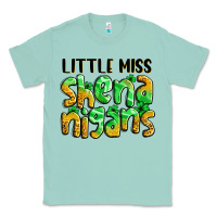 Seafoam little miss shenanigans St. Patrick's Classic Tee - LillyAllenDesigns