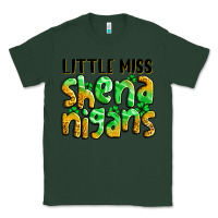 Sports Green little miss shenanigans St. Patrick's Classic Tee - LillyAllenDesigns