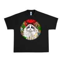 Black christmas ragdoll  cat Urban Heavy Tee - LillyAllenDesigns