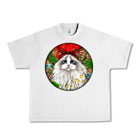 Lunar Rock christmas ragdoll  cat Urban Heavy Tee - LillyAllenDesigns