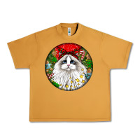 Peanut Butter christmas ragdoll  cat Urban Heavy Tee - LillyAllenDesigns