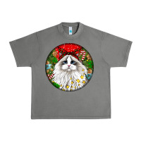 Tornado christmas ragdoll  cat Urban Heavy Tee - LillyAllenDesigns