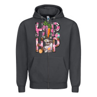Smoke Hip hop Easter Girl Easter Day Zipper Hoodie - HowdyJamesFarm