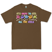 Cacao it's okay to feel all the feels Premium Tee - MaliasSmallBusiness