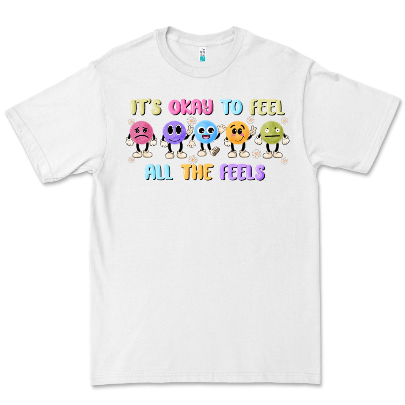 It's Okay To Feel All The Feels Premium Tee by MaliasSmallBusiness | Teevron