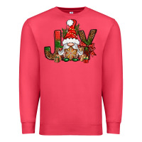 Cardinal joy christmas with gnome bbs Premium Sweatshirt - BundleAndBundleShop