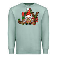 Seafoam joy christmas with gnome bbs Premium Sweatshirt - BundleAndBundleShop