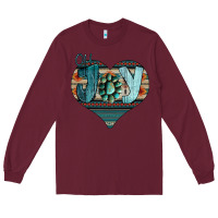 Burgundy Oh Joy Love Long Sleeve Tee - Bettercallsaul