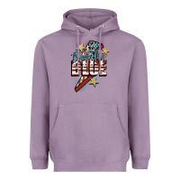 Lavender Back the blue Heavyweight Hoodie - FaDigitalArtStudio
