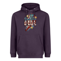 Plum Back the blue Heavyweight Hoodie - FaDigitalArtStudio