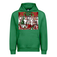 Emerald merry Christmas Urban Hoodie - CowhideDigitalArt