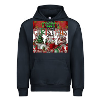 Navy merry Christmas Urban Hoodie - CowhideDigitalArt