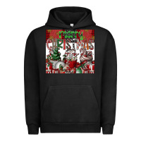 Pigment Black merry Christmas Urban Hoodie - CowhideDigitalArt