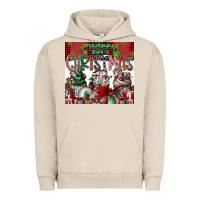 Pigment French Oak merry Christmas Urban Hoodie - CowhideDigitalArt