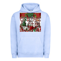 Pigment Grape Ice merry Christmas Urban Hoodie - CowhideDigitalArt