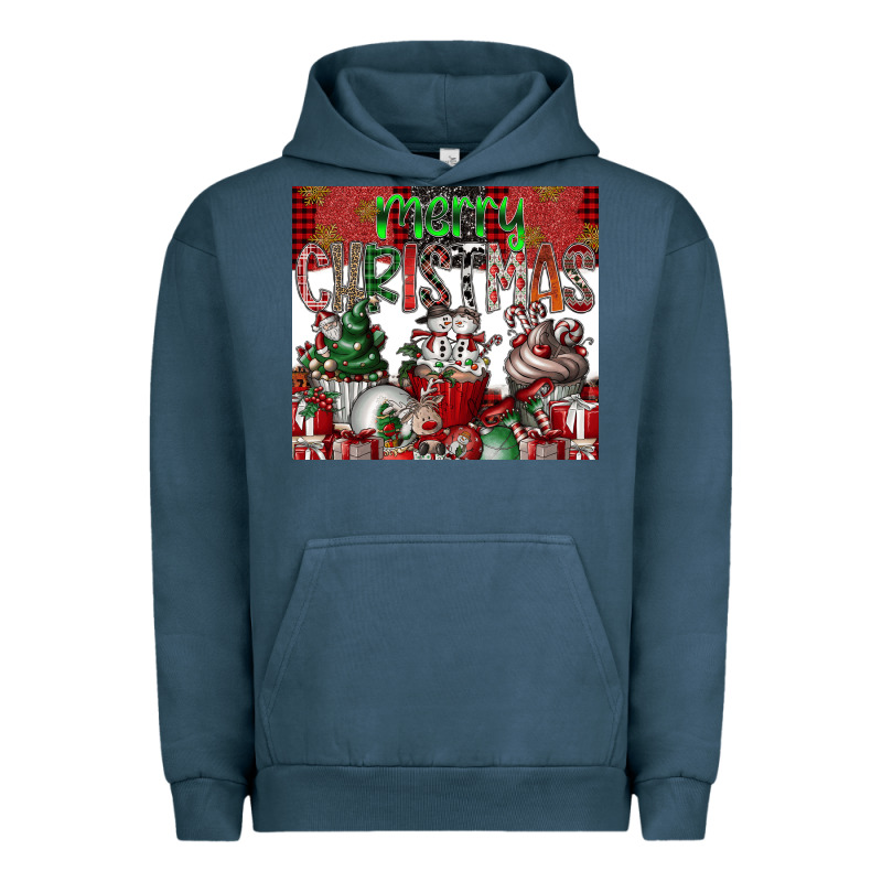 Merry Christmas Urban Hoodie by CowhideDigitalArt | Teevron