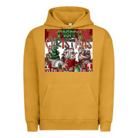 Pigment Peanut Butter merry Christmas Urban Hoodie - CowhideDigitalArt